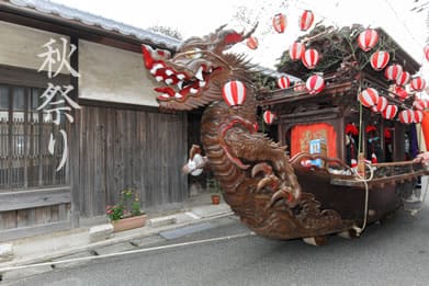 牛窓秋祭り－だんじり巡行